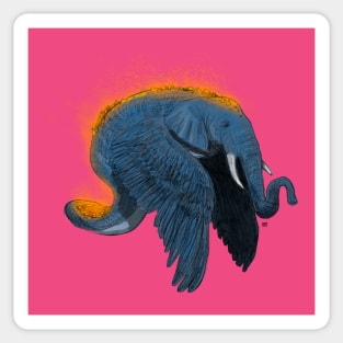 MAGESTIC ELEPHANT Sticker